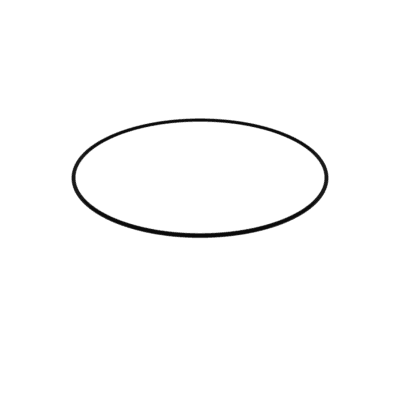 AS568-464 Silicone 70 Duro Red FDA O-Ring