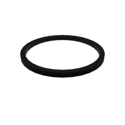 AS568-424 FKM 75 Duro Black Square-Ring