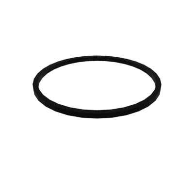 AS568-439 FKM 75 Duro Black Square-Ring