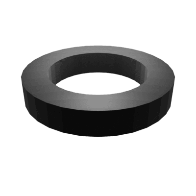 AS568-902 FKM 75 Duro Black Square-Ring