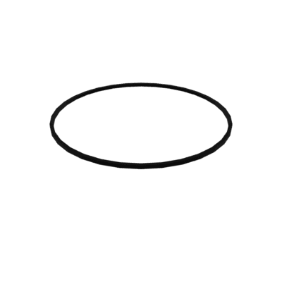 AS568-457 Buna-N 70 Duro Black Square-Ring