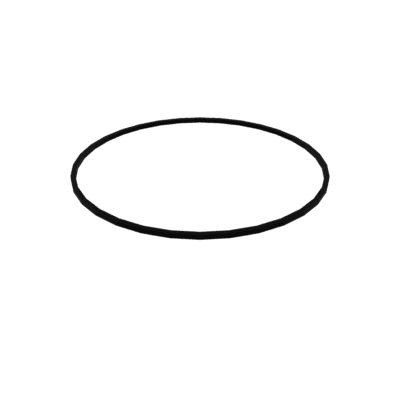 AS568-458 Buna-N 70 Duro Black Square-Ring