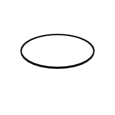 AS568-459 Buna-N 70 Duro Black Square-Ring