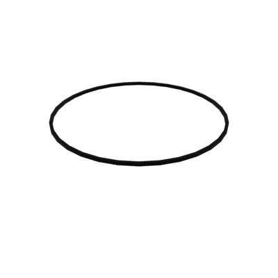 AS568-461 Buna-N 70 Duro Black Square-Ring