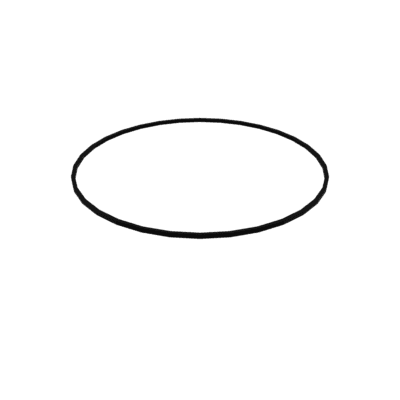 AS568-467 Buna-N 70 Duro Black Square-Ring