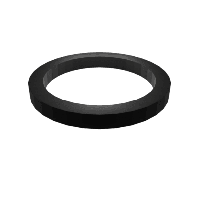 AS568-912 Buna-N 70 Duro Black Square-Ring