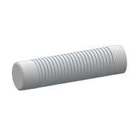 Ribbed Straight Grip for 7/8 Bar, 4-3/4 Long (Red)