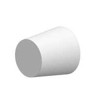 Silicone Rubber Stopper for ID 1-13/16 - 1-29/64 (Orange)